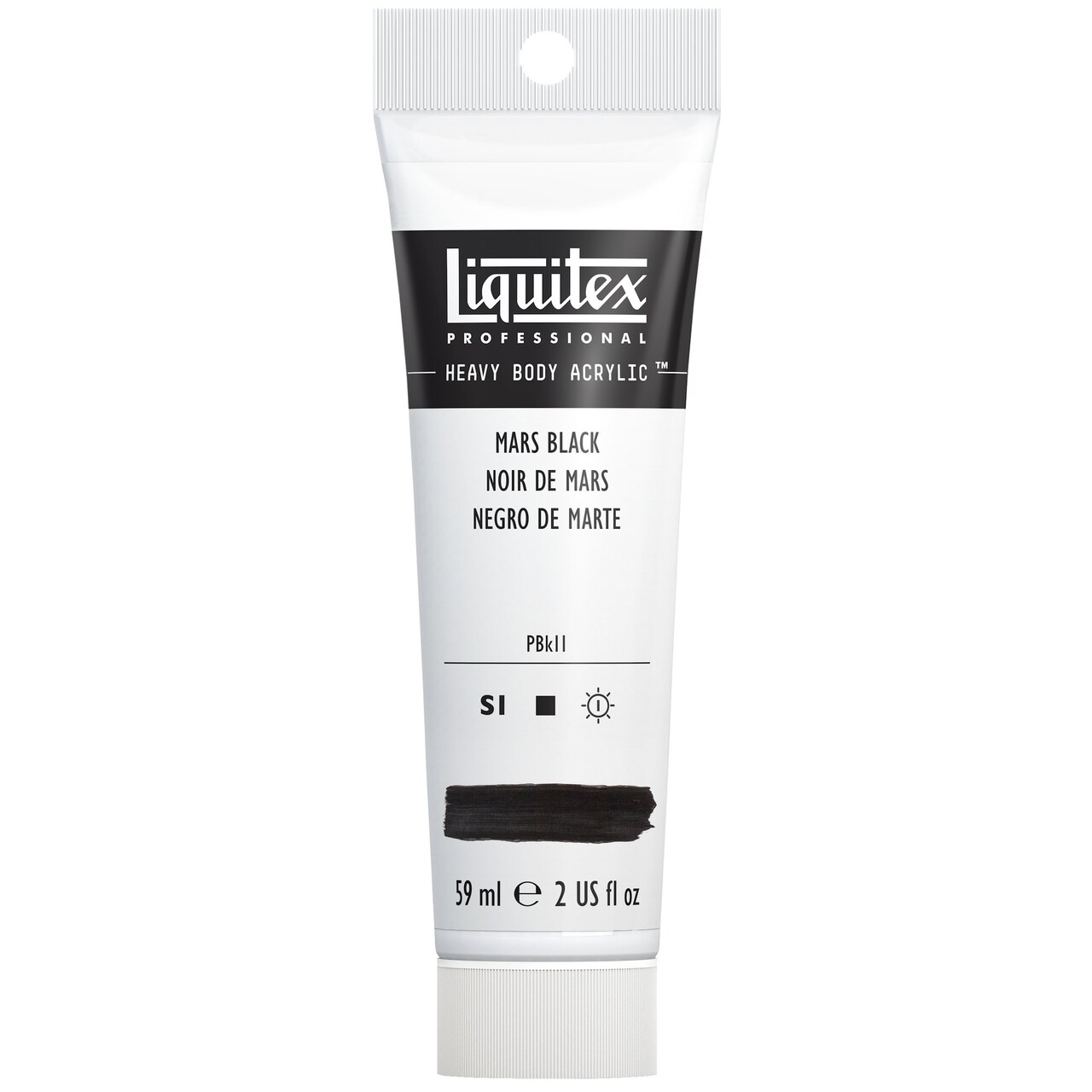 Liquitex Professional Heavy Body Acrylic Color, 2 Oz., Mars Black